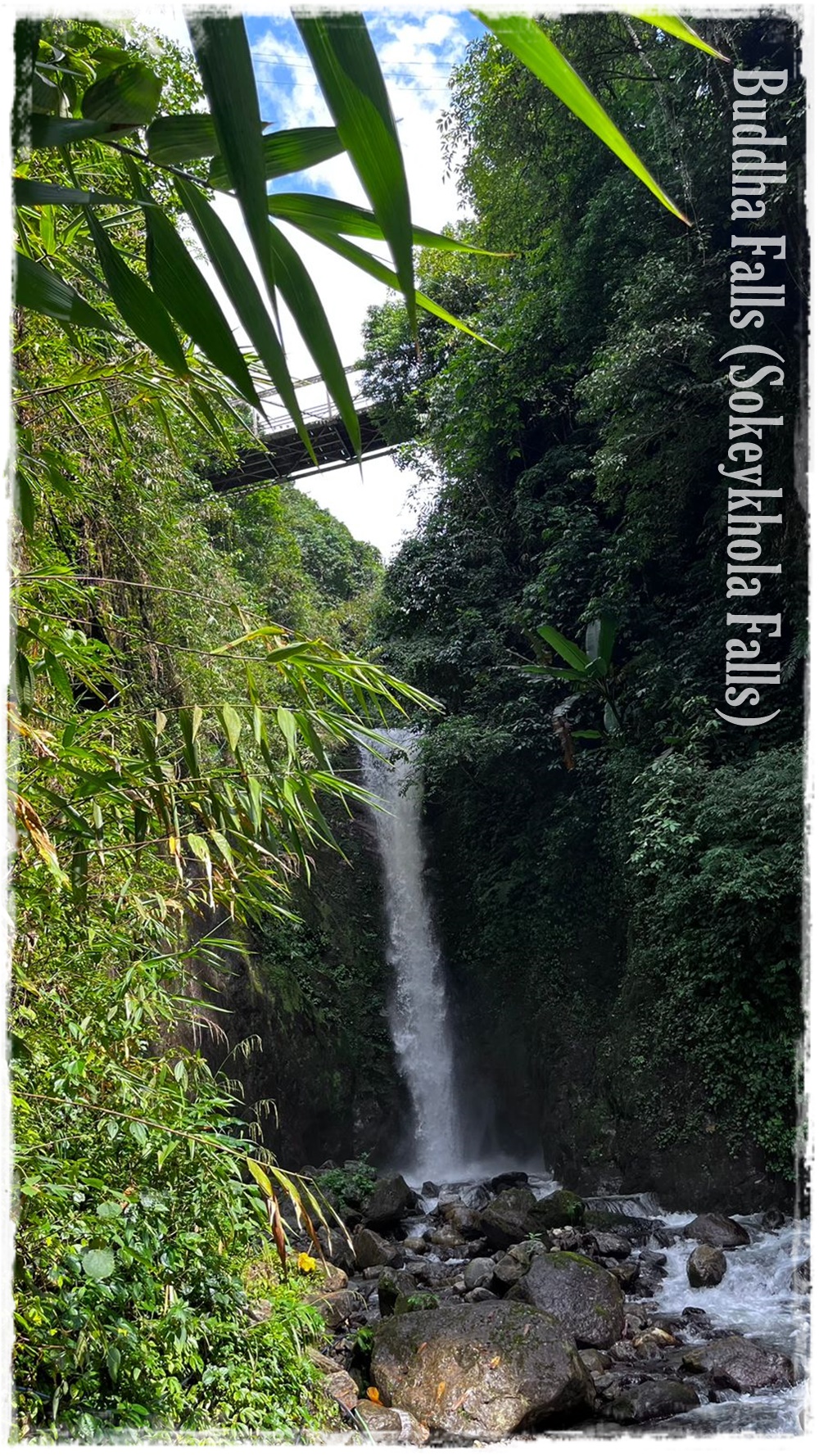 Buddha Waterfall or Sokeykhola Waterfall, Rolep