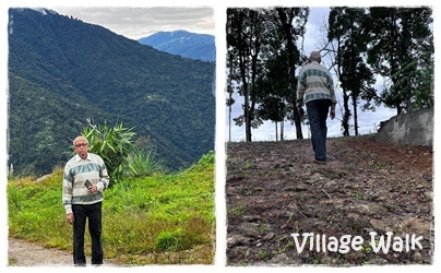 Village Walk in Lungchok, Sikkim