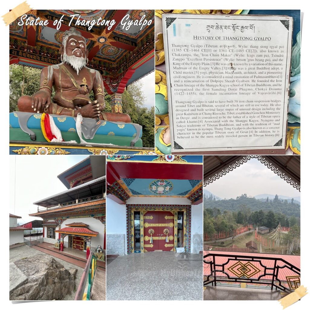 Statue of Thangtong Gyalpo, Yuksom